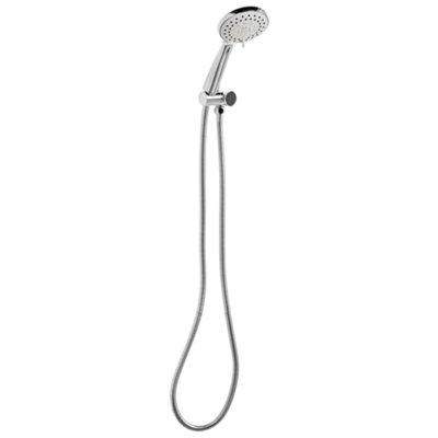 B&Q -  Shower Head And Hose Kit Tamushal 3-Function Silver