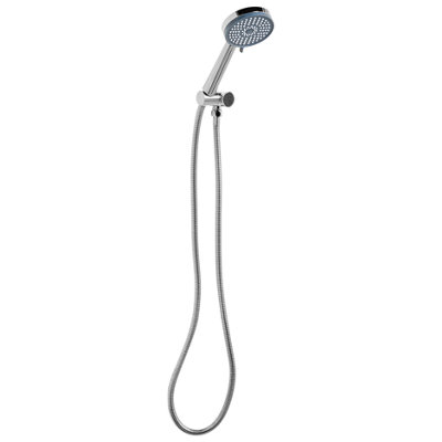 B&Q -  Shower Head And Hose Kit Suripa 3-Function Silver