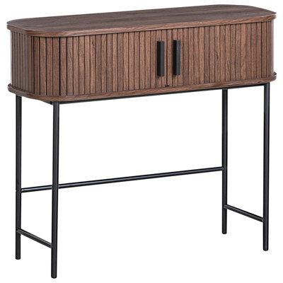 B&Q -  Console Table Bradley Dark Brown