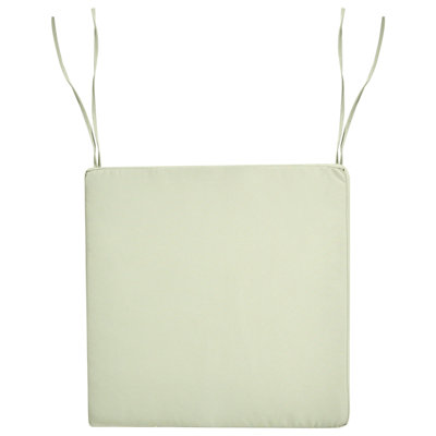 Beliani Garden Chair Cushion Sassari Premium 46 X 46 Cm Light Green