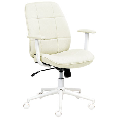 B&Q -  Office Chair Carlton Fabric Mint Green