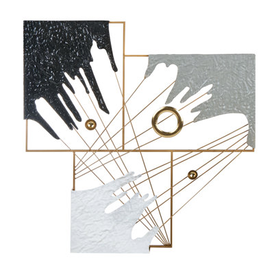 B&Q -  Wall Decor Balbriggan Metal 70 Cm Multicolour