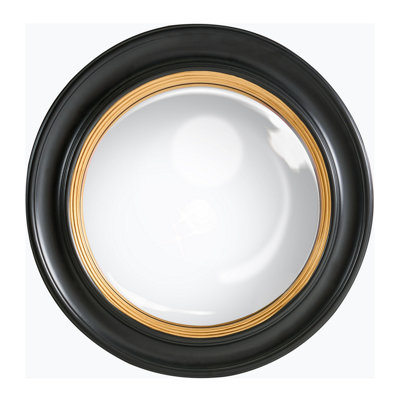 B&Q -  Wall Mirror Malo 66 Cm 66 Cm Black