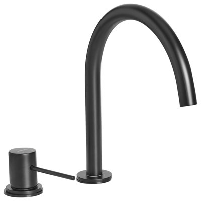 Beliani Basin Mixer Tap Colico Brass Black from B&Q