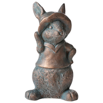 Beliani Garden Figurine Konakry Rabbit Brown from B&Q