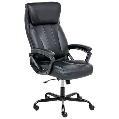 B&Q -  Executive Chair Proud Faux Leather Black