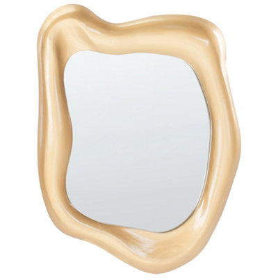 B&Q -  Wall Mirror Santec 59 Cm 77 Cm Gold
