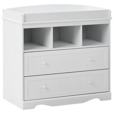 Beliani Changing Table Dresser Virden White from B&Q