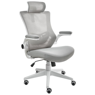 Beliani Office Chair Paladin Light Grey