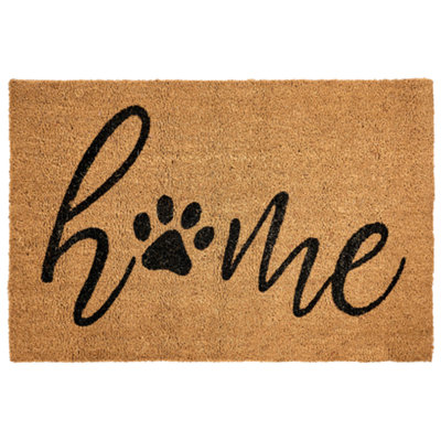 Beliani Doormat Balanan Natural 60 X 90 Cm Coir from B&Q