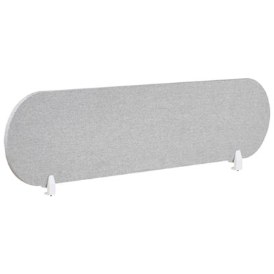 B&Q -   Desk Screen Sparky Light Grey