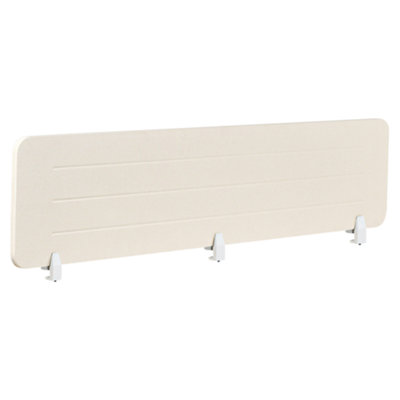 B&Q -   Desk Screen Ziggy Light Beige