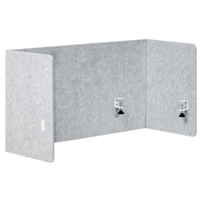 B&Q -  Desk Screen Soloa Grey