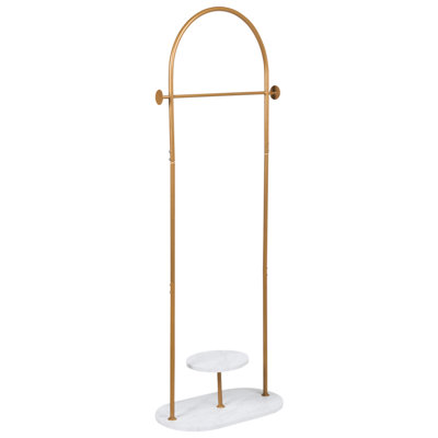 B&Q -  Coat Stand Hardin Gold