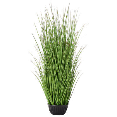 Beliani Artificial Plant Grass 120 Cm Green from B&Q