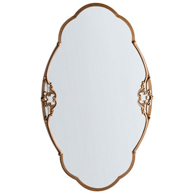 B&Q -  Wall Mirror Epannes 49 Cm 84 Cm Gold