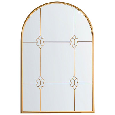 B&Q -  Wall Mirror Thulay 65 Cm 99 Cm Gold