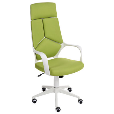 Beliani Office Chair Delight Ii Lime Green