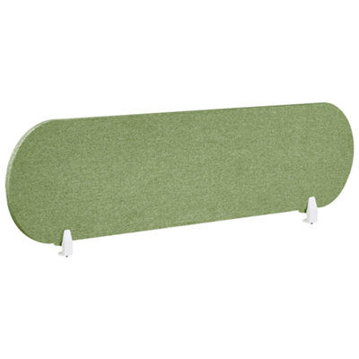 B&Q -   Desk Screen Sparky Green