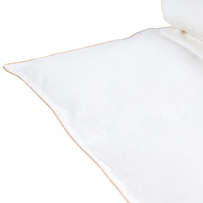 Beliani Duvet Duck Down 8 Tog Medium Warm Eiger 150 X 200 Cm