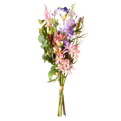 B&Q -  Artificial Flower Bouquet Argalo 80 Cm Multicolour