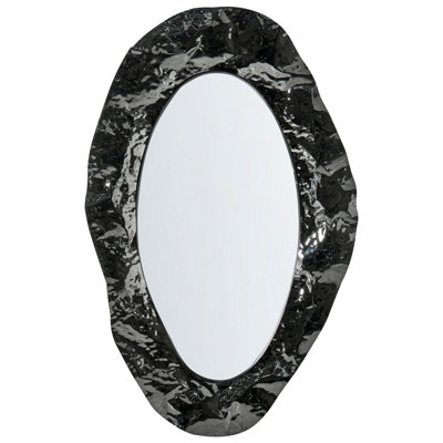 B&Q -  Wall Mirror Lognes 56 Cm 95 Cm Black