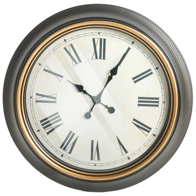 B&Q -  Wall Clock Villena 63 Cm Black