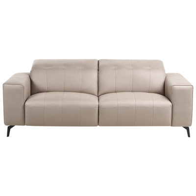Beliani Sofa 3 Seater Ommel Fabric Taupe from B&Q