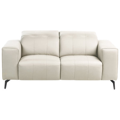 Beliani Sofa 2 Seater Ommel Fabric Light Beige from B&Q