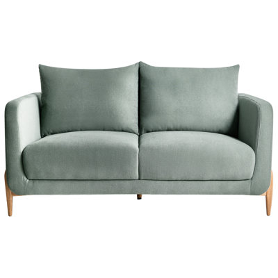 Beliani Sofa 2 Seater Gimo Light Green from B&Q
