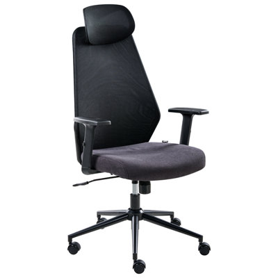 Beliani Office Chair Oryn Black from B&Q