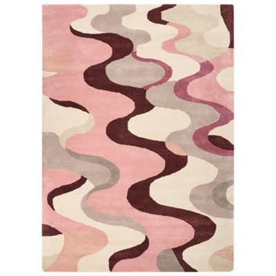 Beliani Rug Kotli Multicolour 160 X 230 Cm Viscose from B&Q