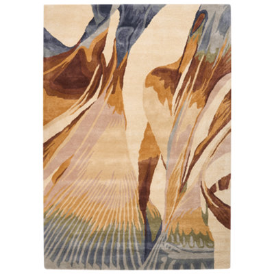 Beliani Rug Swabi Multicolour 160 X 230 Cm Viscose from B&Q