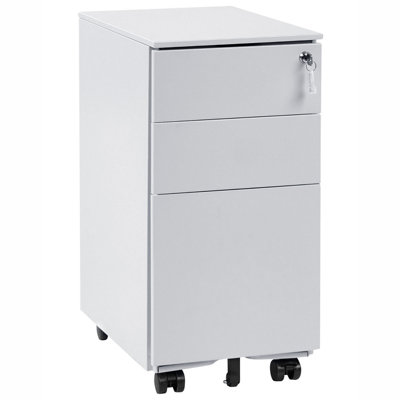 B&Q -  Storage Unit Bolsena Metal Light Grey