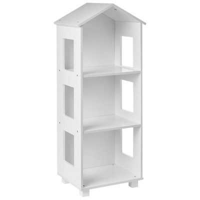Beliani Shelving Unit Glenorie 100 Cm White from B&Q