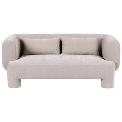 Beliani Sofa 3 Seater Hogbo Fabric Beige from B&Q
