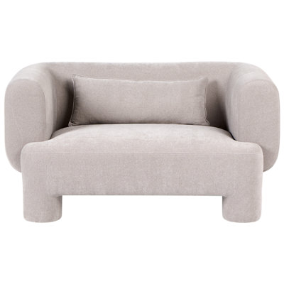 Beliani Sofa 2 Seater Hogbo Fabric Beige from B&Q