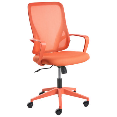 Beliani  Office Chair Luma Orange