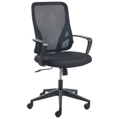 Beliani Office Chair Luma Black