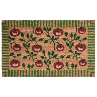 Beliani Doormat Knik Natural 45 X 75 Cm Tomato Coir from B&Q