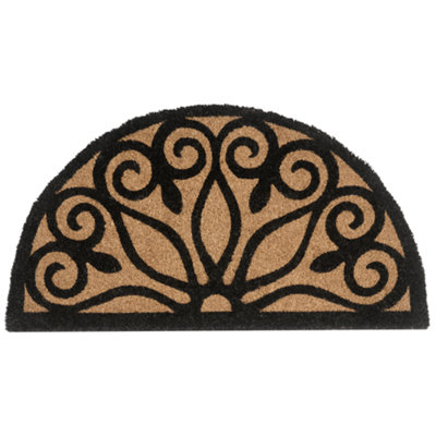 Beliani Doormat Tishimna Natural 45 X 75 Cm Coir from B&Q
