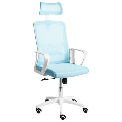 B&Q -  Office Chair Monarch Light Blue