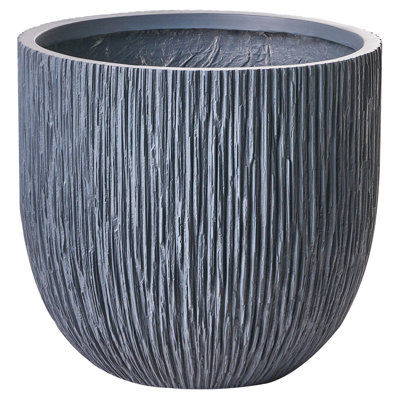 Beliani  Plant Pot Hanyue 42 Cm Grey from B&Q