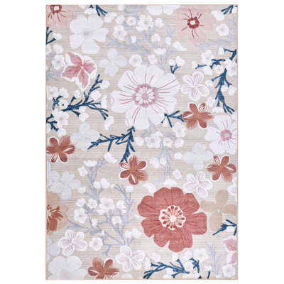 B&Q -  Rug Dazkiri Multicolour 140 X 200 Cm
