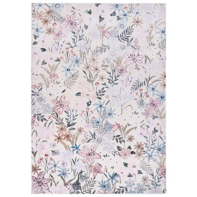 B&Q -  Rug Tillo Multicolour 140 X 200 Cm