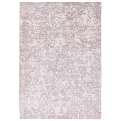 B&Q -  Modern Rug Tarsus Beige 160 X 230 Cm