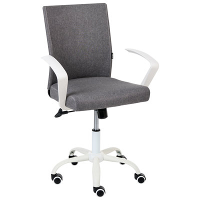 Beliani Scandinavian Office Chair Modra Dark Grey