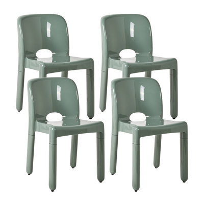 Beliani Set Of 4 Garden Chairs Betim Green from B&Q