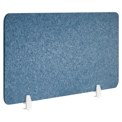 B&Q -  Desk Screen Split Blue