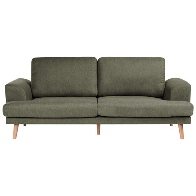 Beliani Sofa 3 Seater Kildal Fabric Green from B&Q